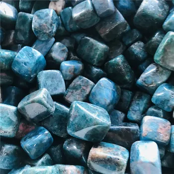 100g Natūralių Mėlyna Apatite Neapdorotų Akmenų, Kristalų, Mineralai, žvyras ir Akmenys, Grubus Akmuo Pavyzdys