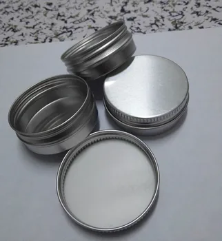 15g aliuminio indeliai grietinės indeliai su užsukamu dangteliu,kosmetikos atveju jar,15ml aliuminio skardines, aliuminio lūpų balzamas bakas