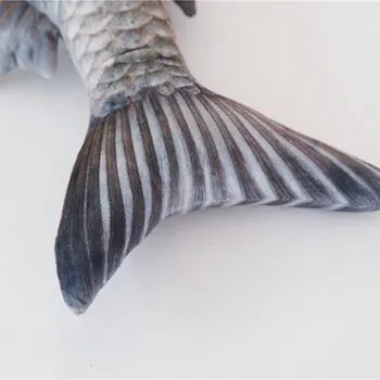 1pc 50cm Kūrybos Modeliavimas Karosas Žuvų Pliušinis Žaislas Įdaryti Animacinių filmų Gyvūnų Minkšta Žuvis Pagalvę Lėlės Vaikams, Valentino Dovana