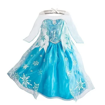 2020 Metų Vasaros Girl Dress Elsa Anna Princesė Dress Kostiumai Vaikams, Suknelės, Šaliai, Kalėdų Vaikų Cosplay Fantasia Infantil Vestido