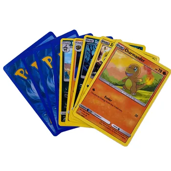 324pcs 15styles Pokemones kortelės Rinkimas anglų kalba Kardas-Dragon shield didenybė Trading Card Game Dėžutės 36 Maišai