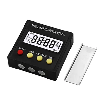 360 Laipsnių Mini Skaitmeninis Matlankis Inclinometer Elektroninių Matlankis inclinometer Lauke Magnetinio Pagrindo Matavimo Įrankiai