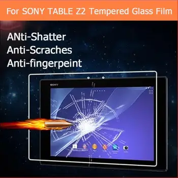 9H Grūdintas Stiklas Screen Protector Apsauginė Plėvelė Sony Xperia Z2 Tablet 10.1 SGP511 SGP512 SGP541 Stiklo Plėvelė Guard