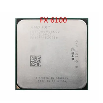 AMD FX 6100 AM3+ 3.3 GHz/8MB/95W Šešių Branduolių PROCESORIUS procesorius FX serijos vienetų FX-6100 (darbo Nemokamas Pristatymas)