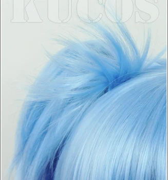 Anime Nužudymo Klasėje Nagisa Shiota Trumpi Mėlynos Ombre Surišti Į Arklio Plaukus, Atsparus Karščiui Cosplay Kostiumų Perukas + Stebėti + Perukas Bžūp