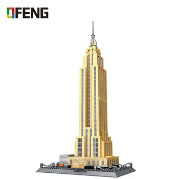 Architektūros Miestas Blokai Italija, Romos Koliziejus Eifelio Bokšto Plytų Empire State Building Rinkiniai Žaislai Vaikams Dovanos