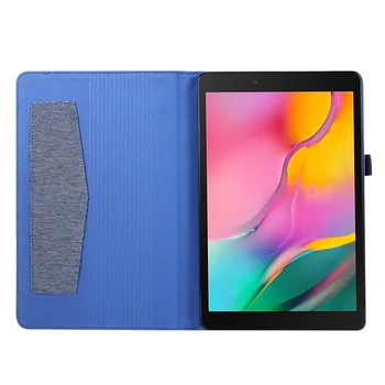 Audinio raštas knygos stiliaus tablet case For Samsung Galaxy Tab A7 