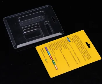 Aukštos kokybės užsakymą moliusko geldele skaidrių plastiko lizdinė pakuotė su kortelės įdėjimas,Produktų Plastikinių Lizdinė Pakuotė ---DH5014