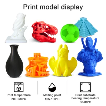 AW 3D PLA Gijų 1KG 3D Spausdintuvas 1.75 mm Kaitinimo PLA Plastiko 3D Spausdinimo Medžiagos Matmenų Tikslumas/-0.02 mm Greitas Pristatymas