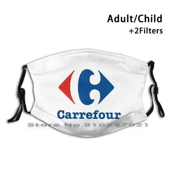 Carrefour Spausdinti Kd2.5 Filtras Daugkartinio Naudojimo Burnos, Veido Kaukė Vaikų Suaugusiųjų Carrefour Prekybos Centro Visame Pasaulyje Mall Garsaus Didelis Carrefour