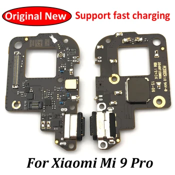 Doko Jungtis Micro USB Įkroviklio Įkrovimo Valdybos Uosto Flex Kabelis Xiaomi Mi 9 9T Pro / Poco X2 / Mi 10 9 lite / Mix 2 2S