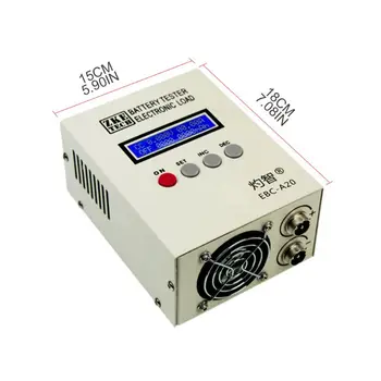 EBC-A20 Baterijos Testeris 5A Mokestis 20A Išleidimo Paramos KOMPIUTERIO Programinės įrangos Kontrolė