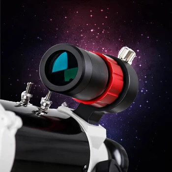 Finderscope Metalo 32mm Vadovas taikymo Sritis Finderscope Astronomijos Teleskopas Juodos spalvos, su ¼ Varžto Skylę Patogus Montavimas