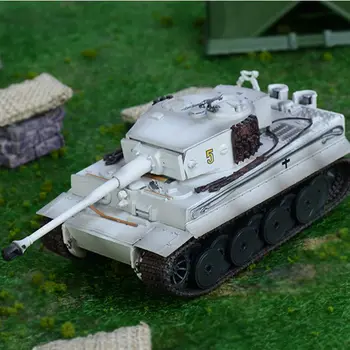 Iš anksto pastatytas 1/72 mastelis Tiger I tanką Sovietų 506 transporto priemonių II Pasaulinio Karo hobis kolekcines baigė plastikiniai modelis