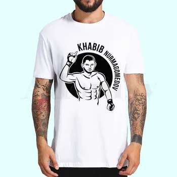Khabib Nurmagomedov T Marškinėliai Mados Vyrams ir Moterims Topai marškinėliai trumpomis Rankovėmis Unisex Marškinėlius