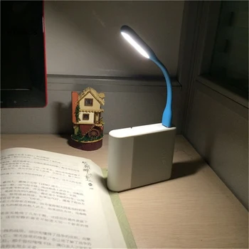 Mini Lankstus USB Led USB Šviesos Kempingas Stalo Lempa Dalykėlių usb lempa Galios banko nešiojamas kompiuteris Notebook