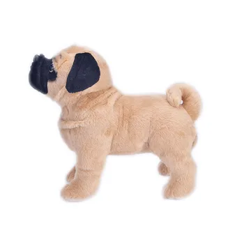 Modeliavimo Pliušinis pug šuo minkštas įdaras lėlės gyvūnų pliušiniai žaislai vaikams dovanų