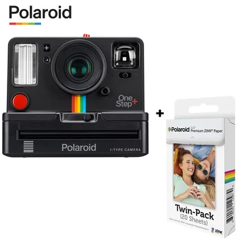 Nauji Polaroid Vaivorykštė Kamera Onestep + Klasikinis Filmas Polaroid Fotoaparatą, foto popierius, kai tik juoda ir balta pilotas vizualizavimo