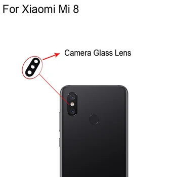 Originalus Naujas Xiaomi Mi 8 Galinis Galinė Vaizdo Kamera Stiklo Lęšis Xiaomi Mi 8 Remontas, Atsarginės Dalys XiaomiMi8 Pakeitimo