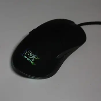 PC Nešiojamas LED Šviesos Optinės Žaidimų Pelės Ergonomiškas 3200 DPI 6 Mygtukai, USB Pelė XXUC