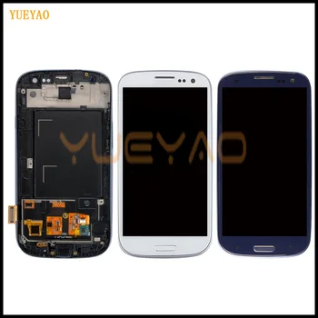 S3 i9300 LCD SAMSUNG Galaxy S3 i9300i Ekranas su Rėmo Pakeitimo 