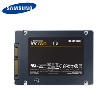 SAMSUNG 870 QVO 1 TB 2TB 4TB SSD (Solid State Kietasis Diskas 2.5