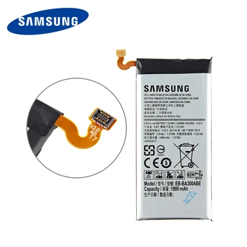 SAMSUNG Originalus EB-BA300ABE 1900mAh Baterija Samsung Galaxy A3 A300 SM-A300F SM-A300FU A3000 A3009 A300X Mobilusis Telefonas