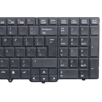 SSEA Naujas nešiojamas, anglų Klaviatūra, be trackpoint HP EliteBook 8540 8540P 8540W