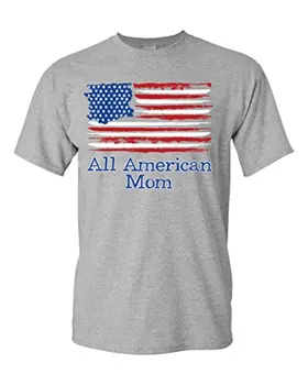 Visi Amerikos Mama Vėliavos T-shirt S Marškiniai 2018 M. Vasaros Naujas Prekės ženklas Marškinėliai Vyrams Hip-Hop Vyrų T-Shirt Atsitiktinis Fitneso