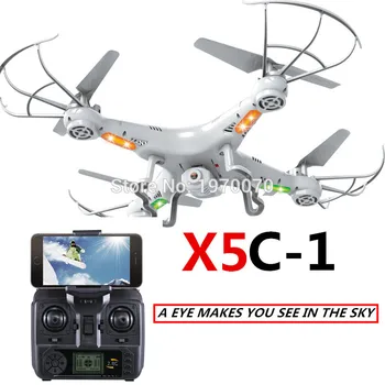 X5C X5C-1 2.4 G RC Sraigtasparnis Quadcopter Drone Su/ Be Fotoaparato arba Wifi Kamera Begalvis Režimas Auto Grįžti Režimas